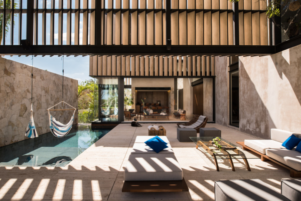 chaaltun house moderna meksička vila, La vie de luxe, magazin, arhitektura